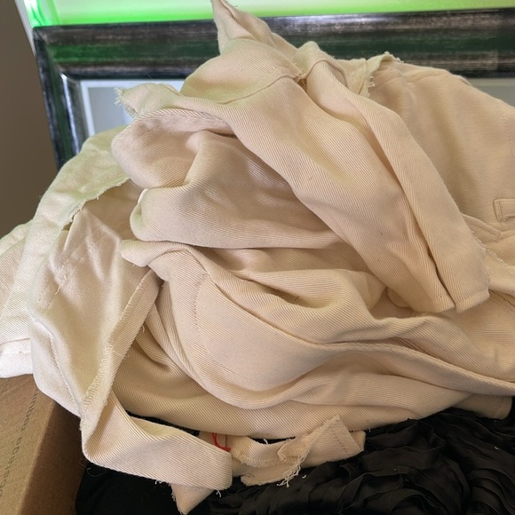 Fabric and left over scraps of Garments  never warn the garments - Picture 3 of 4